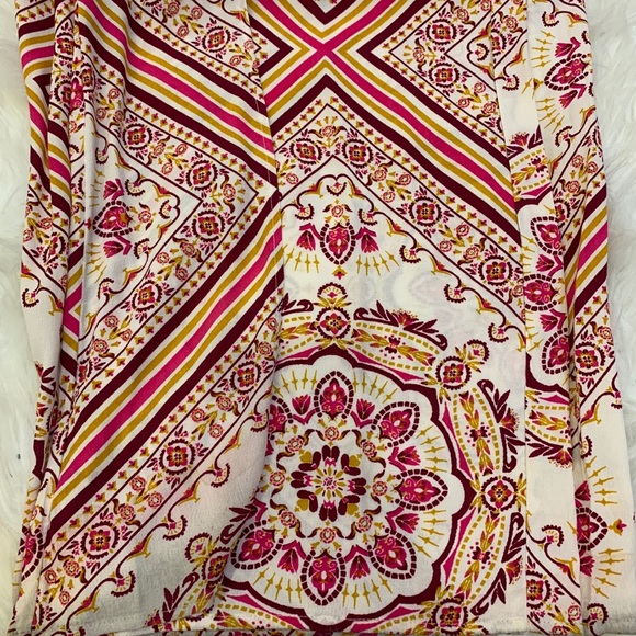 Forever 21 colorful wide leg pants - Picture 2 of 2